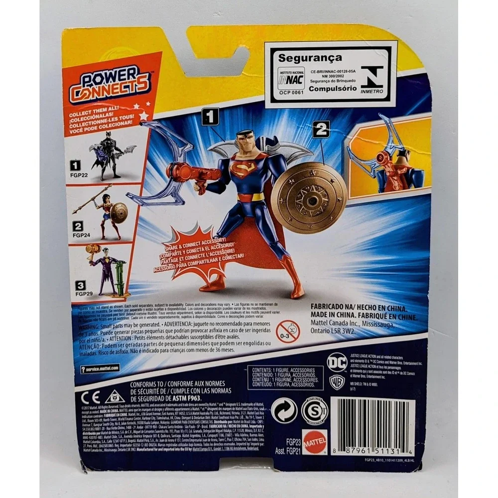 2017 DC Comics Justice League JLA Power Connects Superman 4.5